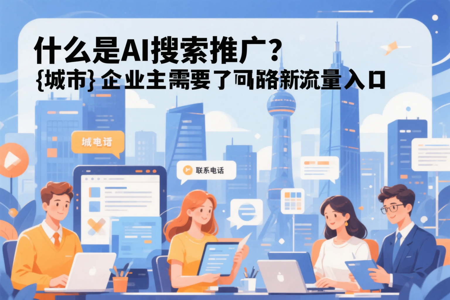 什么是AI搜索推广？大兴安岭企业主需要了解的新流量入口